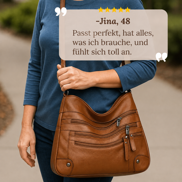 Strukturierte Handtasche Orvienne