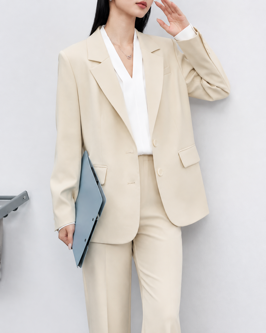 Eleganter Damenblazer mit lockerem Schnitt