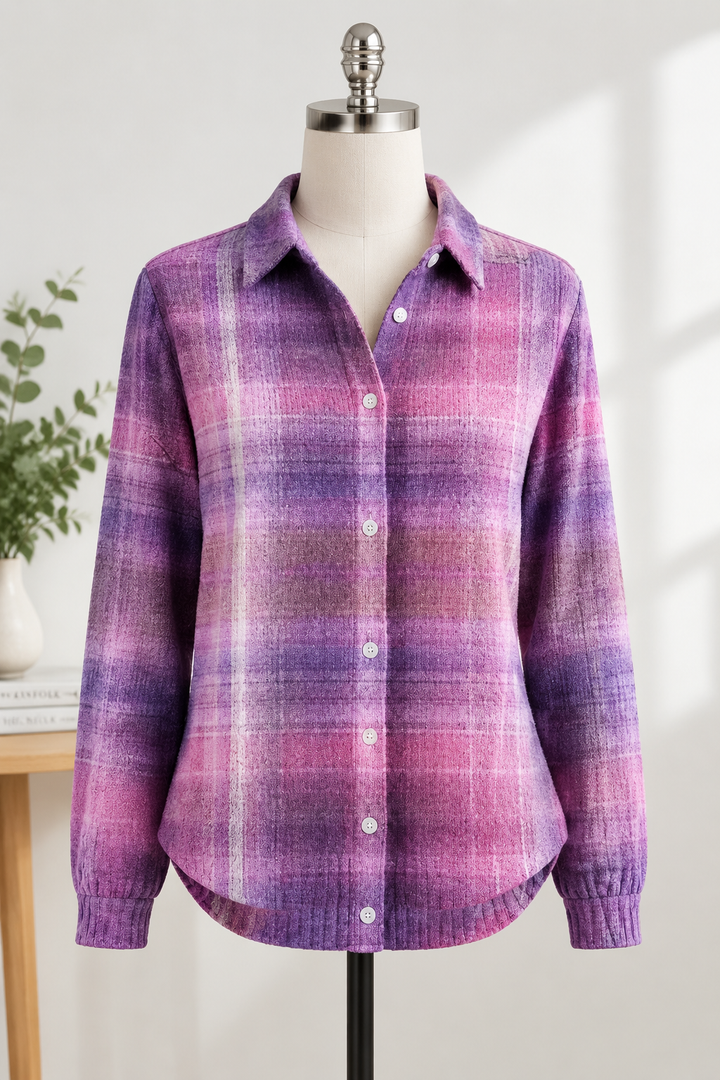 Lavendeltraum Damenstrickjacke