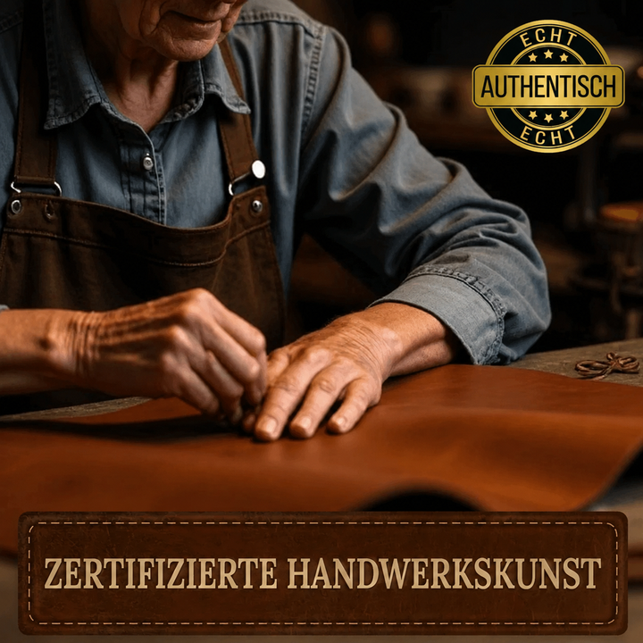 Strukturierte Ledertasche Albora