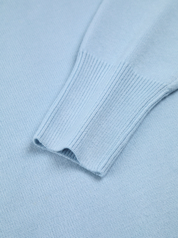 Übergroßer Rollkragenpullover