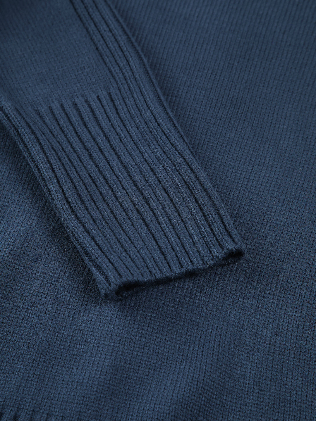Ribbed Mock Neck Sweater