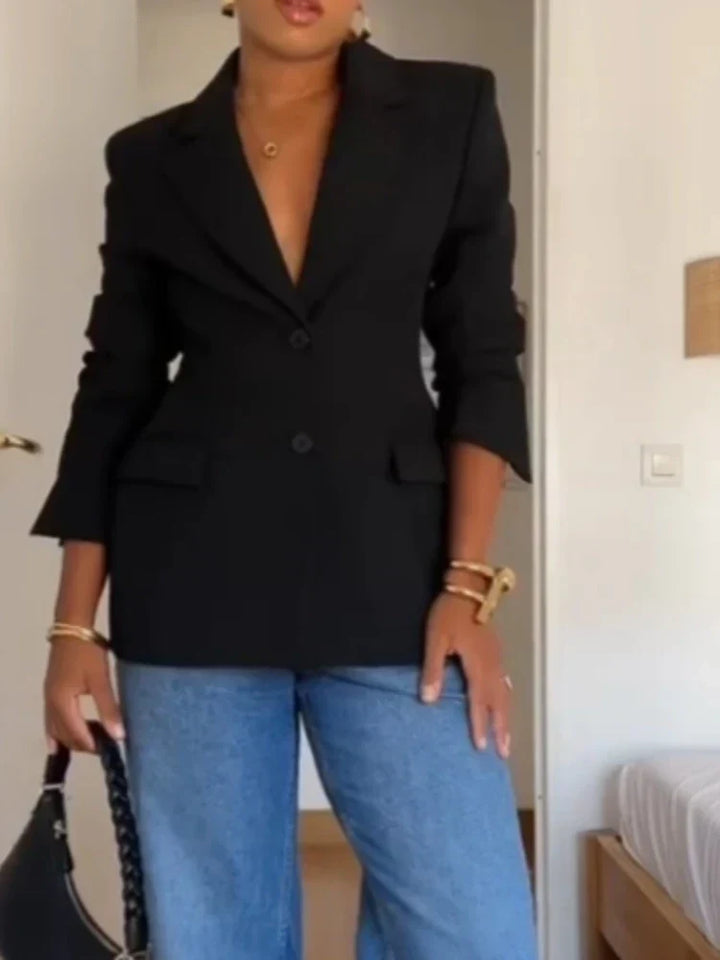 Eleganter Blazer mit Reverskragen