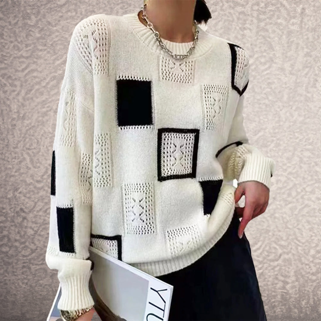 Stilvoller Winterpullover für Damen