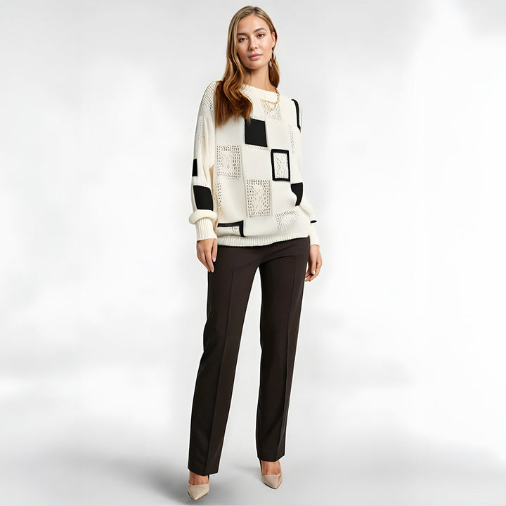 Stilvoller Winterpullover für Damen