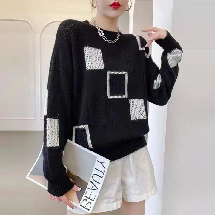 Stilvoller Winterpullover für Damen