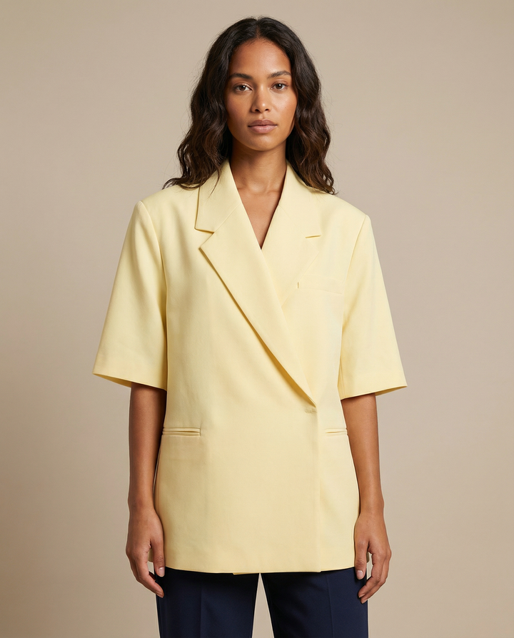 Eleganter Oversize-Blazer für den Sommer