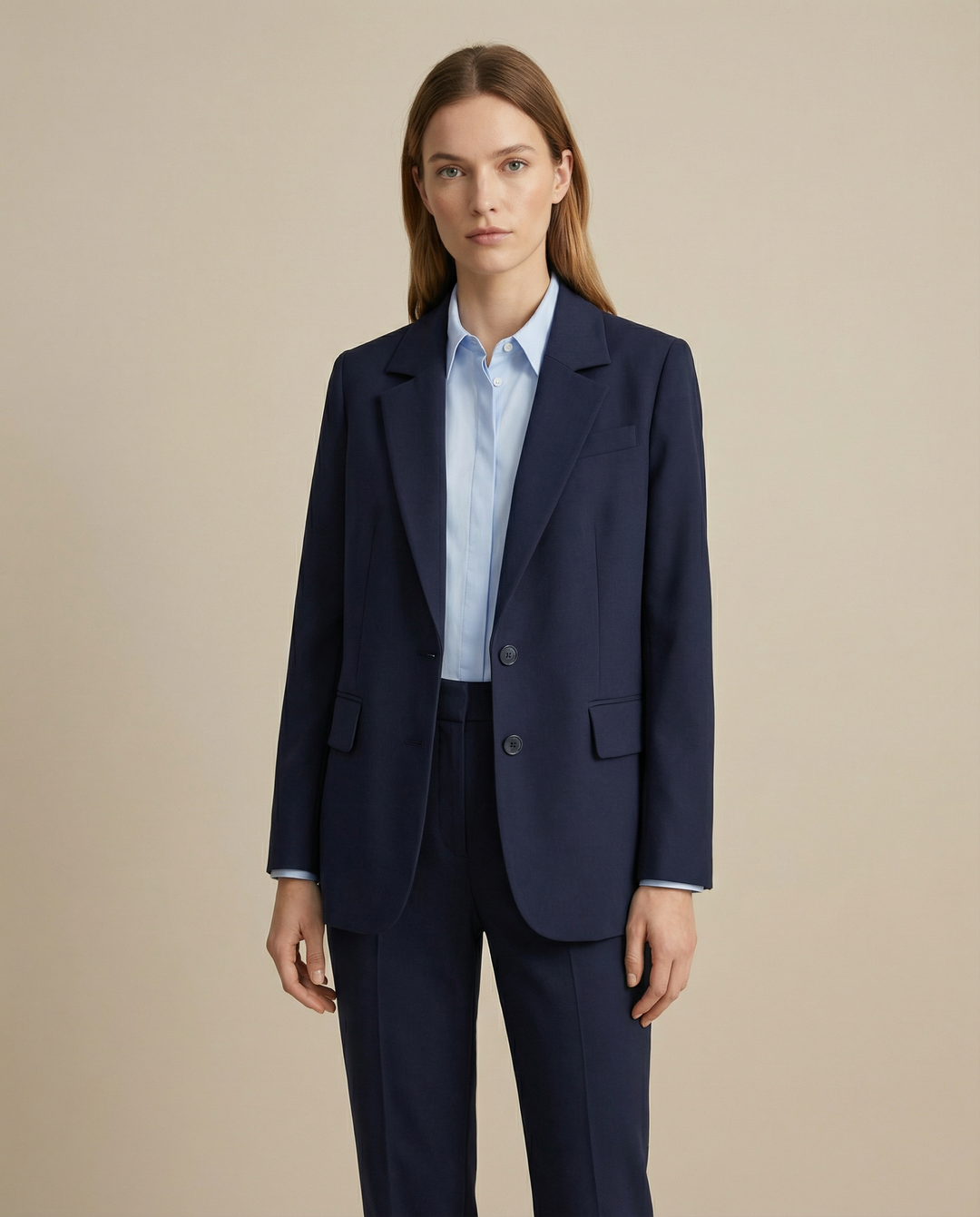Eleganter Damenblazer mit lockerem Schnitt