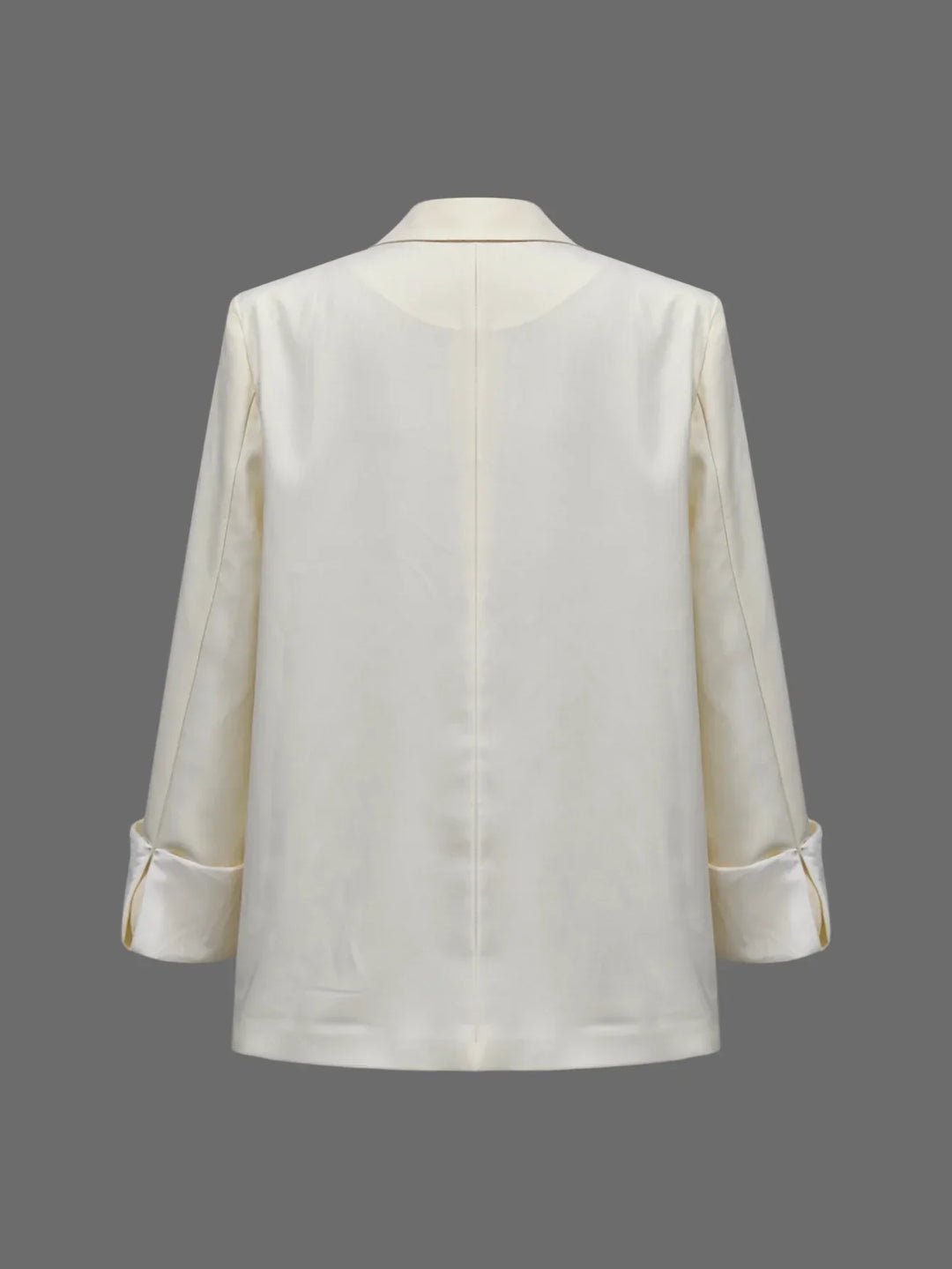 Elegante Farbblock-Anzugjacke
