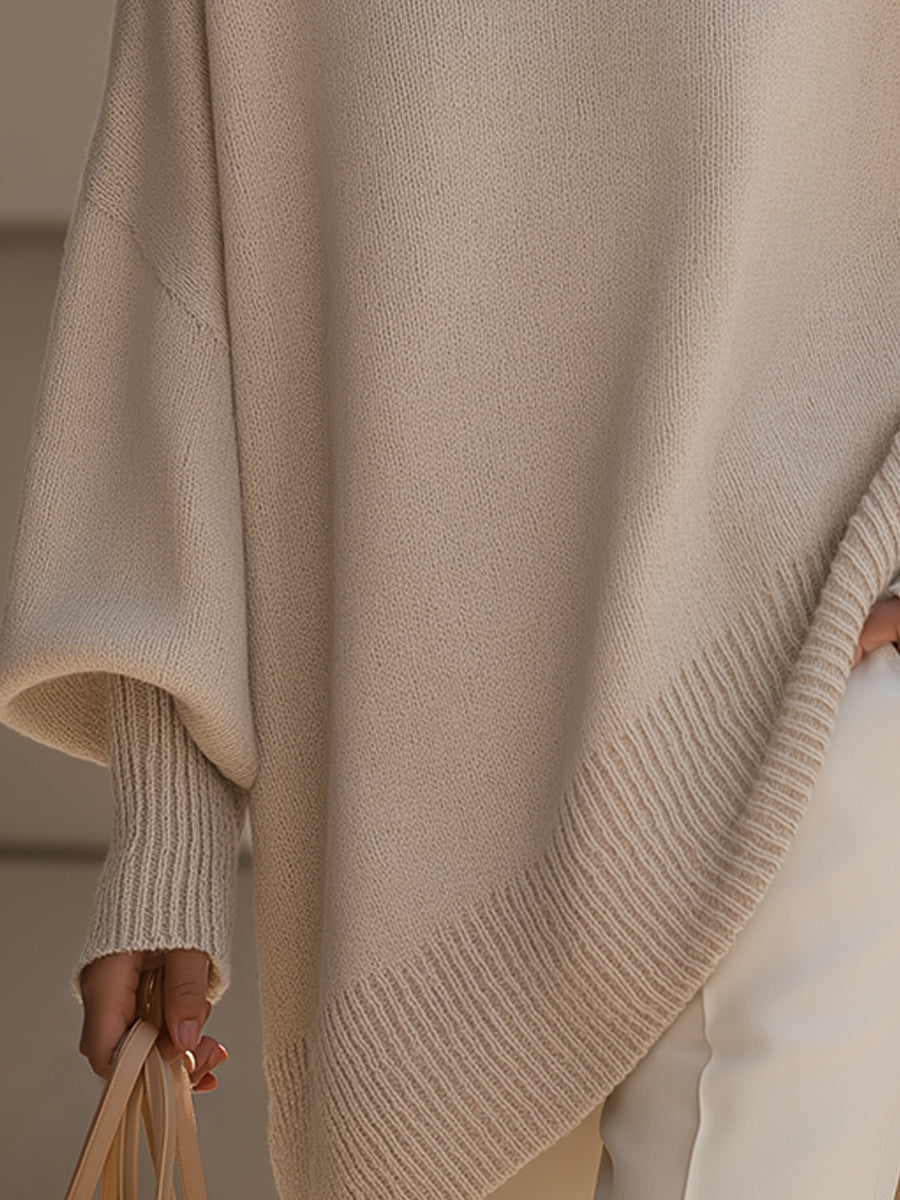Elegante Damenpullover in weiter Passform