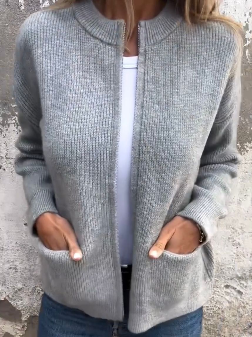 Minimalistischer Damen-Cardigan