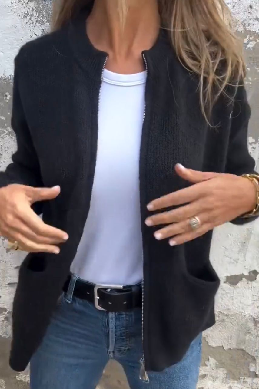 Minimalistischer Damen-Cardigan