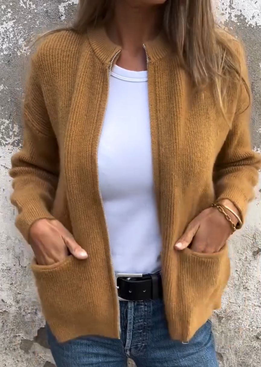 Minimalistischer Damen-Cardigan
