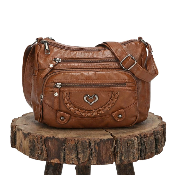 Perlmutt-Handtasche Perleva