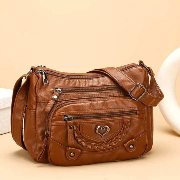 Perlmutt-Handtasche Perleva