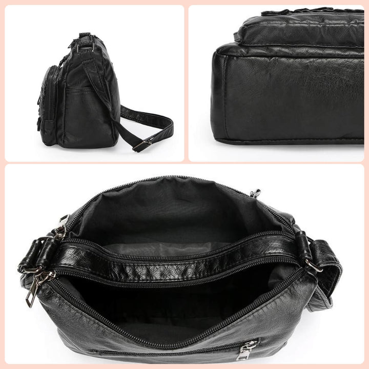 Perlmutt-Handtasche Perleva