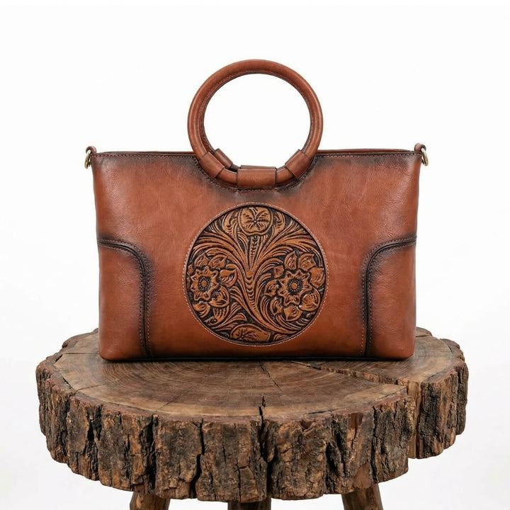 Relief-Handtasche Alben