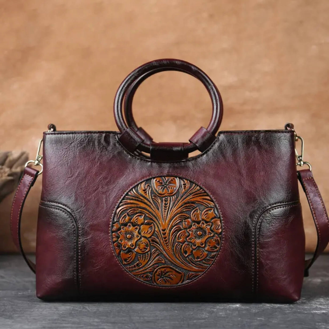 Relief-Handtasche Alben