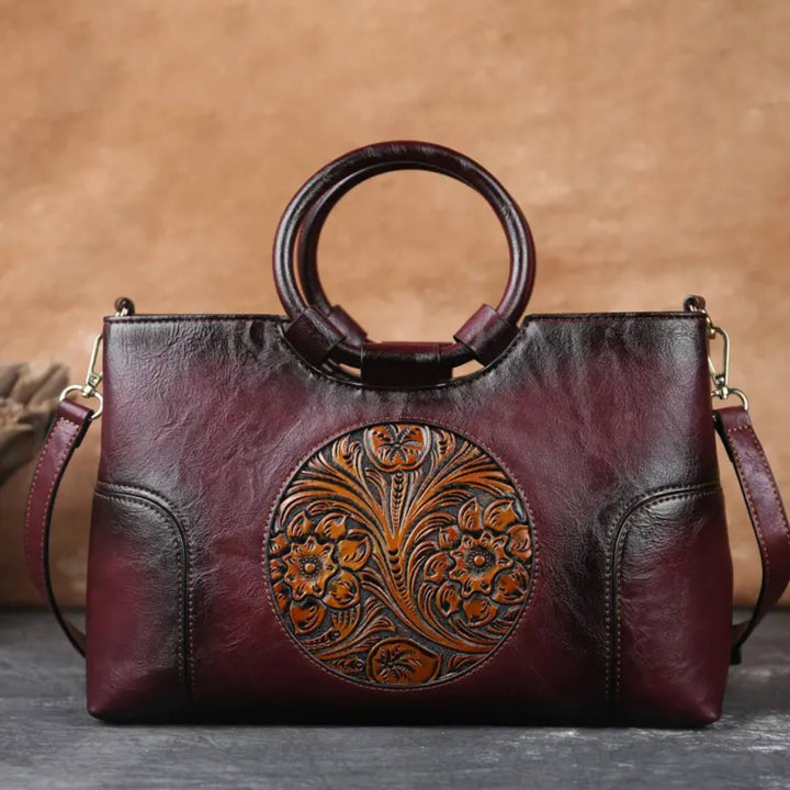 Relief-Handtasche Alben