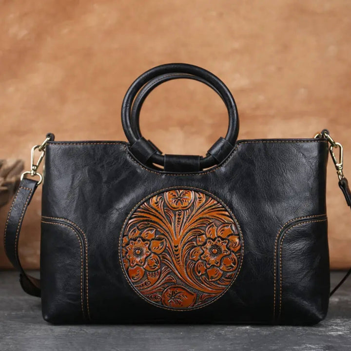Relief-Handtasche Alben