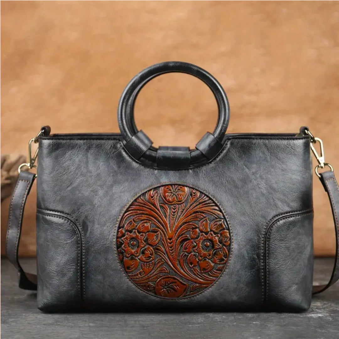 Relief-Handtasche Alben