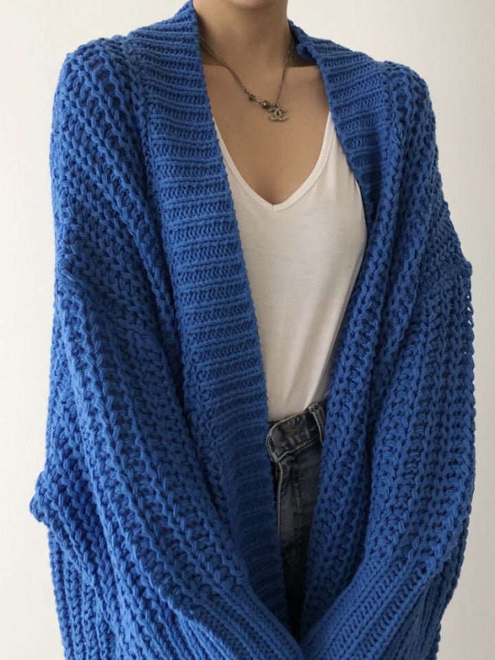 Überdimensionierter Strick-Cardigan