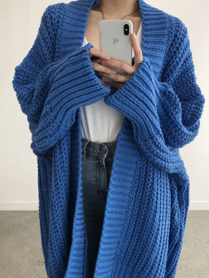 Überdimensionierter Strick-Cardigan
