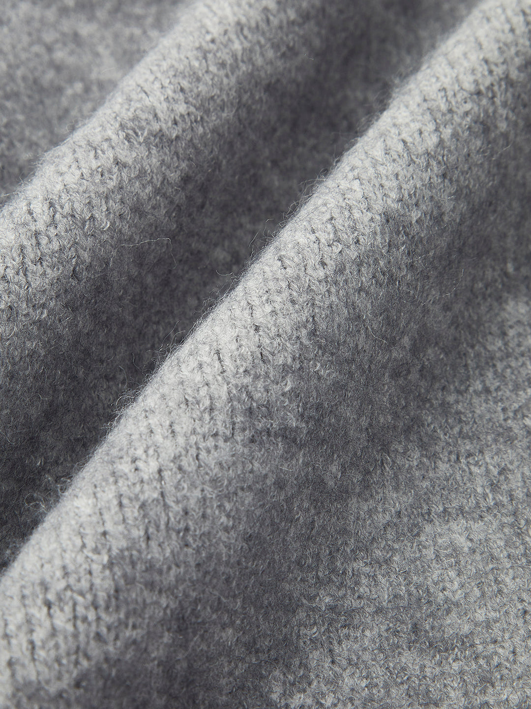 Weit geschnittener Strick-Cardigan mit Reissverschluss