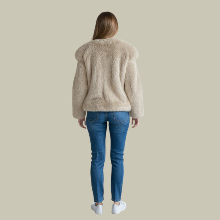Modischer Relaxed Fit Rollkragenpullover für Damen