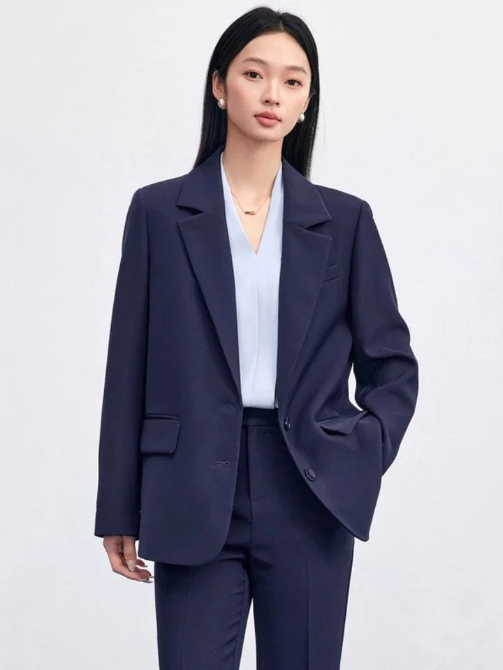 Eleganter Damenblazer mit lockerem Schnitt