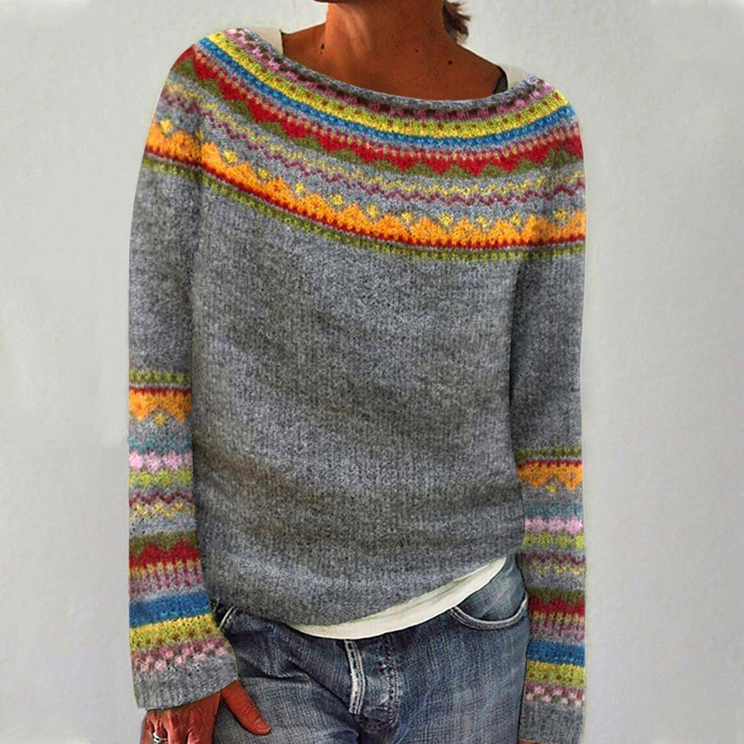 Retro Strickpullover für Damen