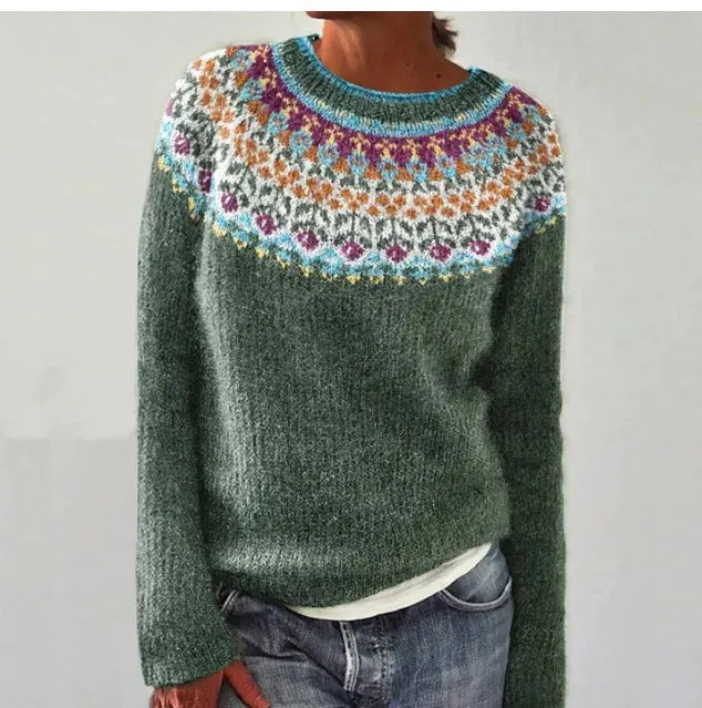 Retro Strickpullover für Damen