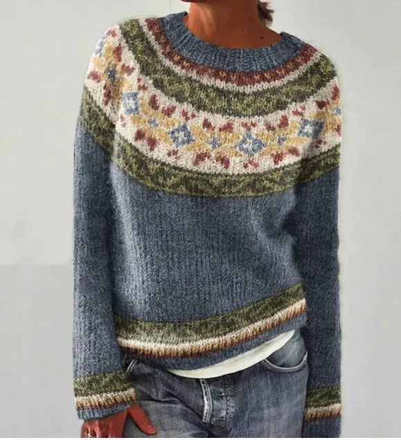 Retro Strickpullover für Damen