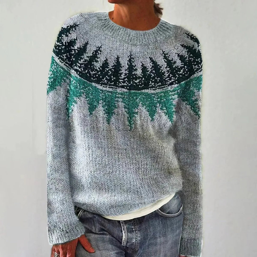 Retro Strickpullover für Damen