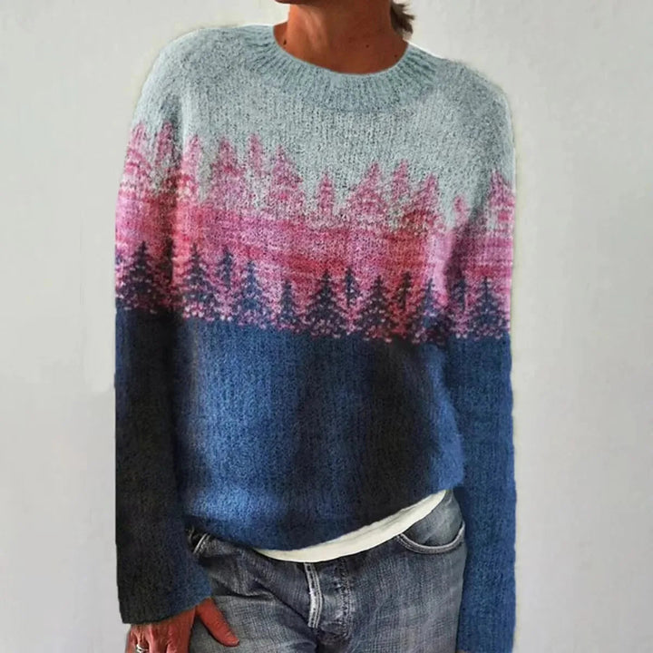 Retro Strickpullover für Damen