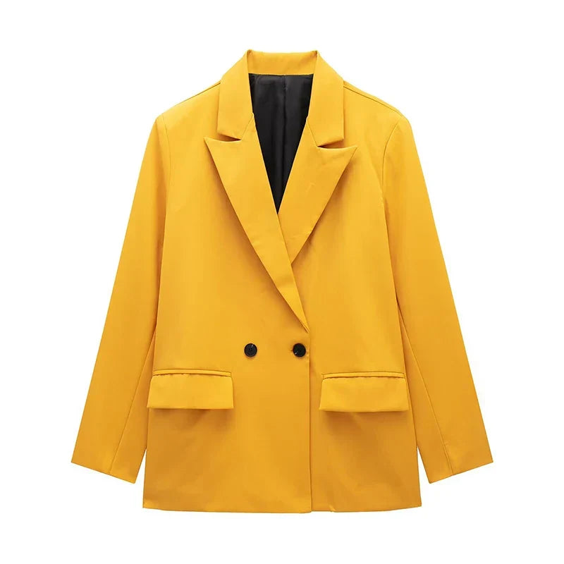 Taillierter schwarzer Damenblazer
