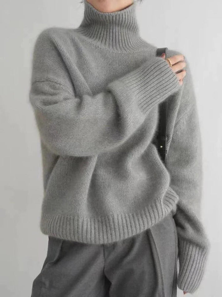 Frauen Rollkragenpullover