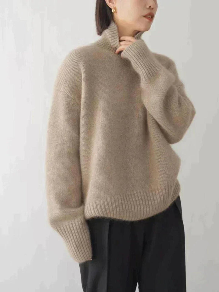 Frauen Rollkragenpullover