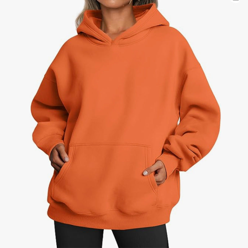 Damen Oversized Hoodie mit nützlichen Taschen