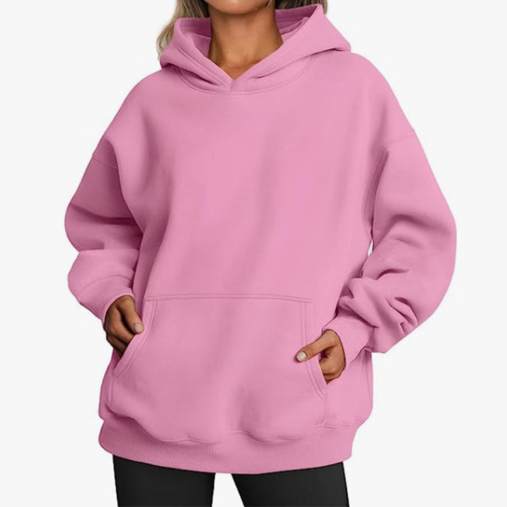 Damen Oversized Hoodie mit nützlichen Taschen