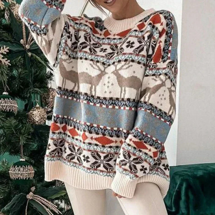 Frauen Weihnachtsferien Pullover