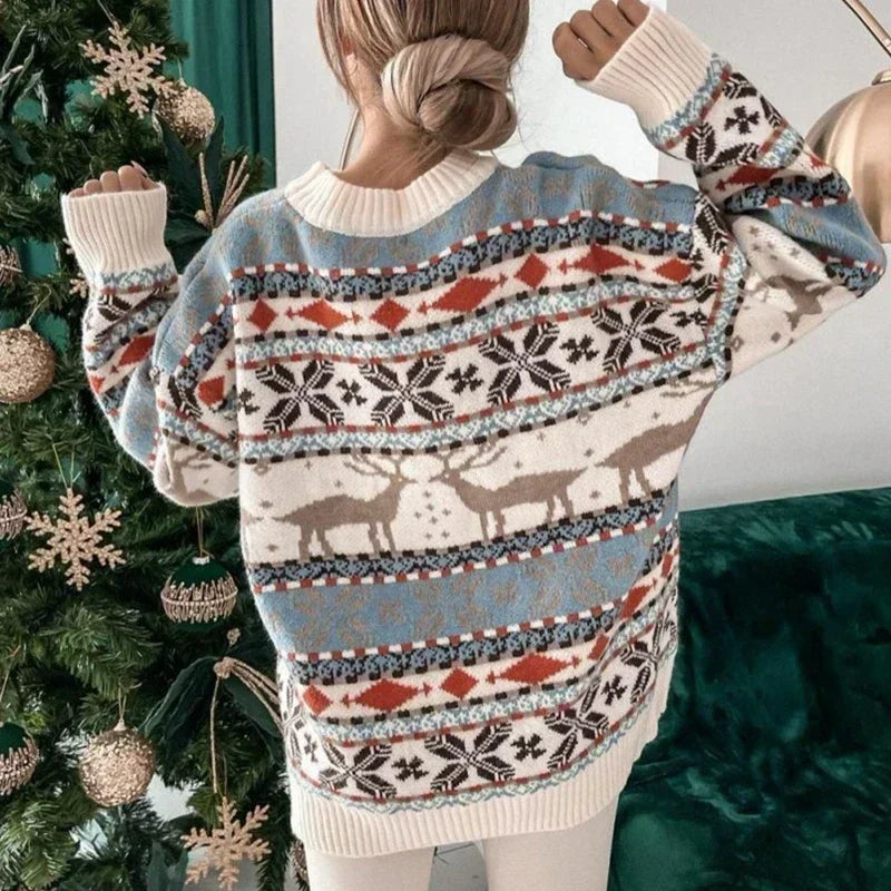 Frauen Weihnachtsferien Pullover