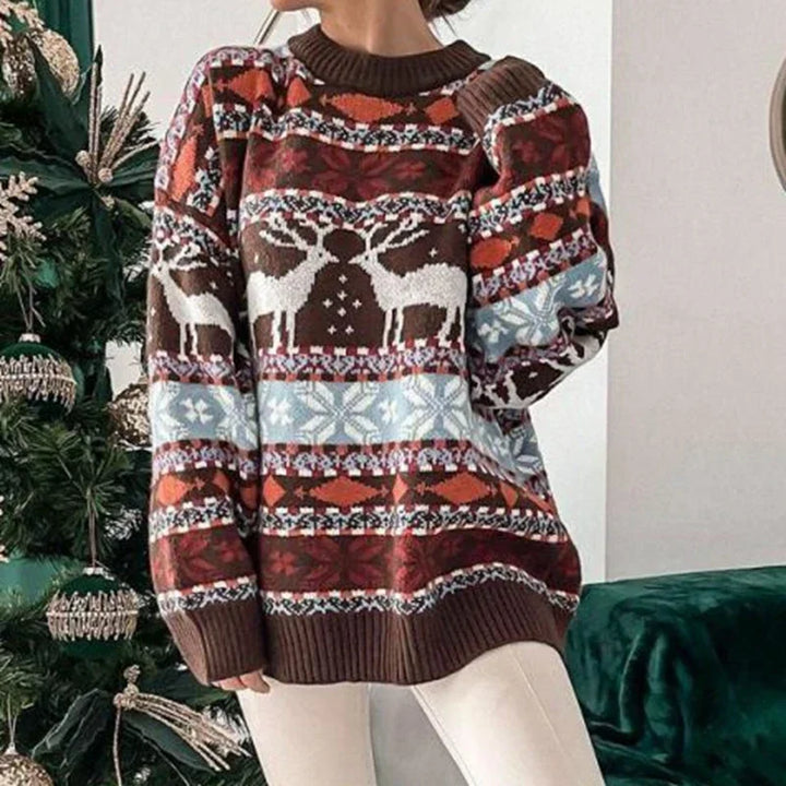 Frauen Weihnachtsferien Pullover