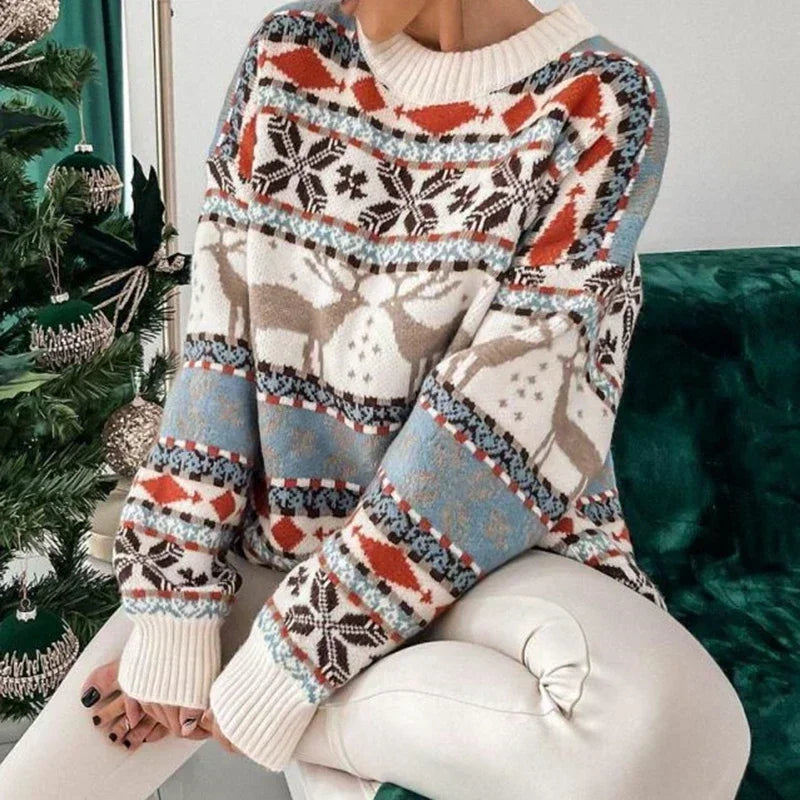 Frauen Weihnachtsferien Pullover