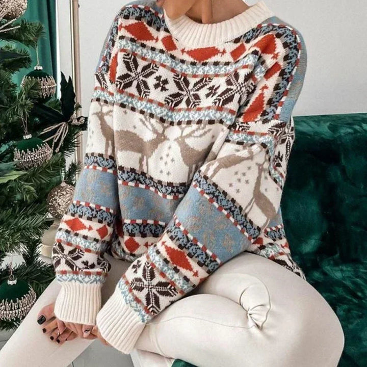 Frauen Weihnachtsferien Pullover