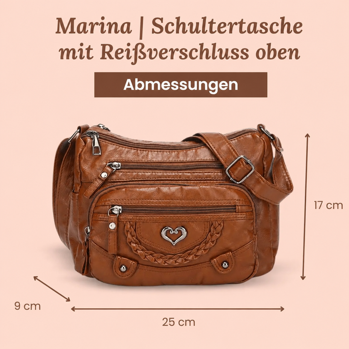 Perlmutt-Handtasche Perleva