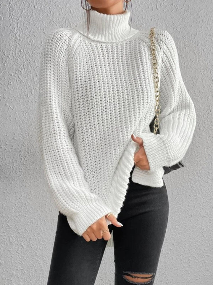 Knitted Turtleneck Sweater