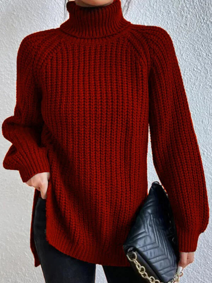 Knitted Turtleneck Sweater