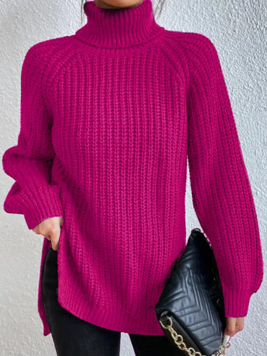 Knitted Turtleneck Sweater