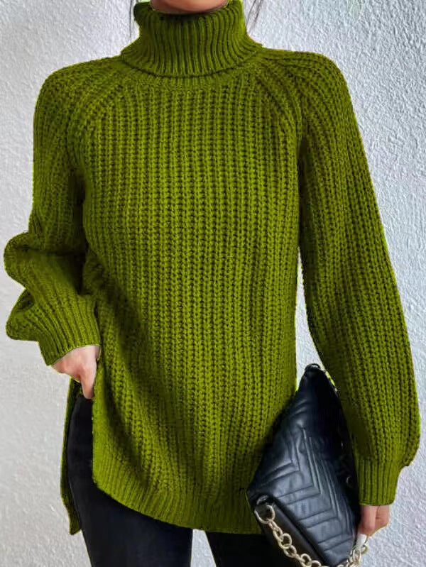Knitted Turtleneck Sweater
